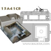 15mm Regelbau L410 emplacement for one 20mm or one 37mm anti-aircraft gun (German)
