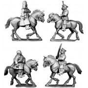Mounted Chinese Officers