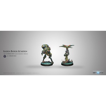 Infinity - Combined Army - Ikadron Batdroids & Imetron