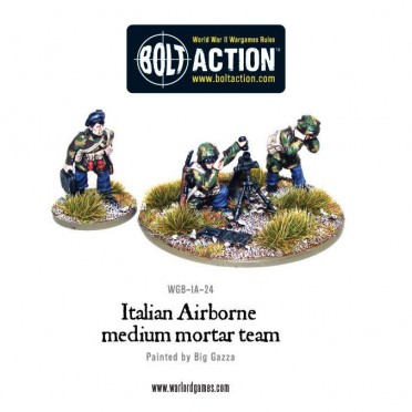 Bolt Action -  Italian Airborne Medium Mortar Team