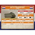 Team Yankee - Dutch M113 or M106 Platoon 12