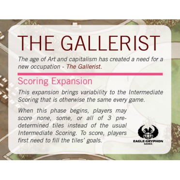 The Gallerist - Scoring Expansion