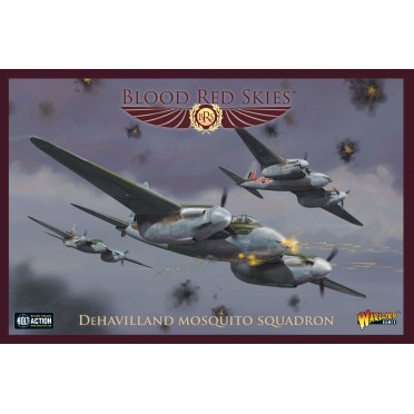 Blood Red Skies: British DeHavilland Mosquito- Squadron, 6 planes