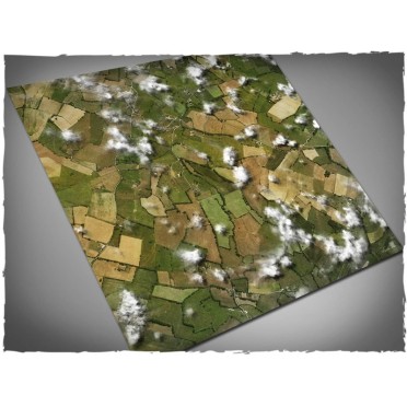Terrain Mat PVC - Aerial Field 120x120