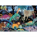 Puzzle - Nuit dans la Jungle - 50 pièces 1