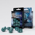 Classic RPG Dice Set -  Stormy & White 0