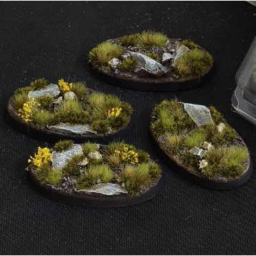 Highland Bases, Oval 60mm (x4)