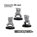 Armoured Orc SMG Squad 9