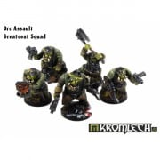 Orc Assault Armoured Greatcoats Squad