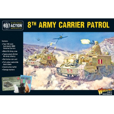 Bolt Action - British - 8th Army Carrier Patrol