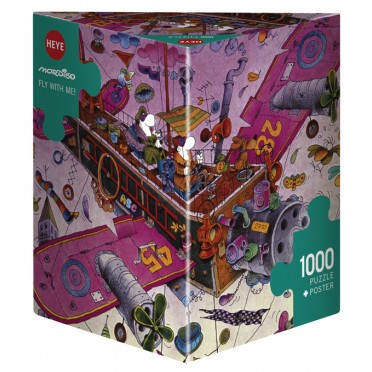 Puzzle - Fly with me - 1000 Pièces