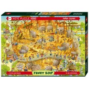 Puzzle - Funky Zoo African Habitat - 1000 Pièces