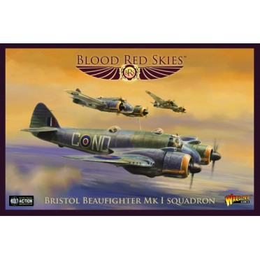 Blood Red Skies - British - Bristol Beaufighter Squadron, 6 planes