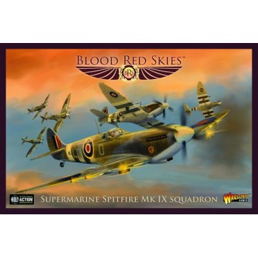 Blood Red Skies - British - Supermarine Spitfire Mk IX Squadron, 6 planes