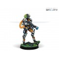 Infinity - Tohaa - Neema Saatar, Ectros Regiment Officier (Spitfire) 1