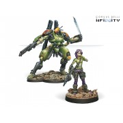 Infinity - Scarface & Cordelia. Armored Mercenary Team