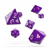 Oakie Doakie Dice RPG Set Solid - Purple (7)
