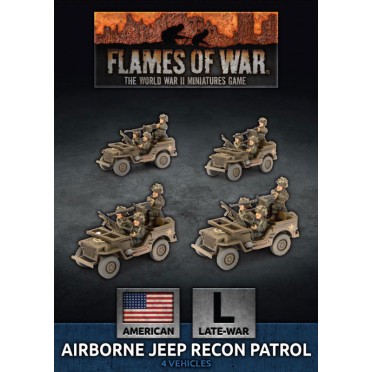 Flames of War - Airborne Jeep Recon Patrol