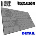 Rouleau texturé - Hexagones 1