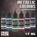 Metallic Paints Set - Colours 1