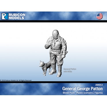 General George Patton with Willie