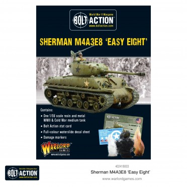 Bolt Action: Korean War - Sherman M4A3E8 'Easy Eight'