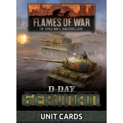 Flames of War - D-Day German Unit Cards