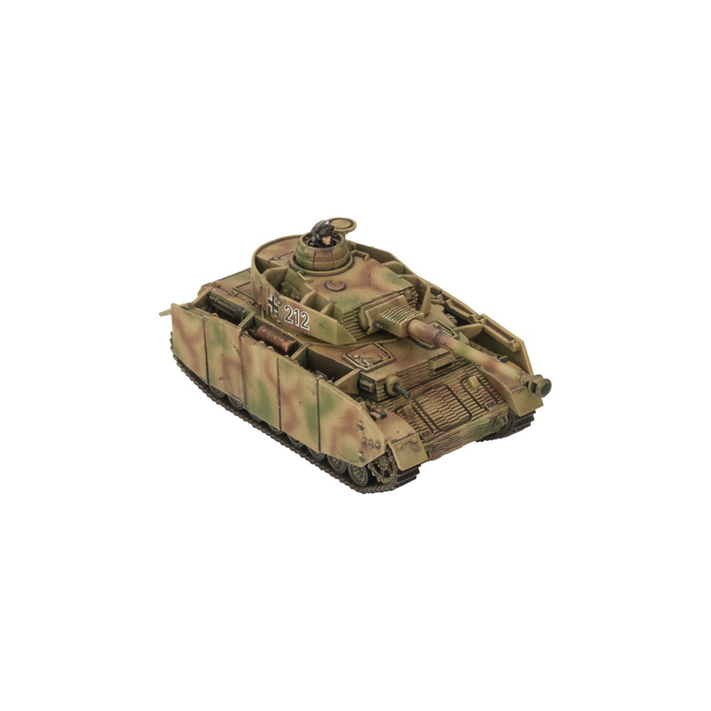 Flames Of War GBX106 - Panzer IV Platoon (Plastica) - 5 Carri Armati In Scala 1/100 Per Wargame