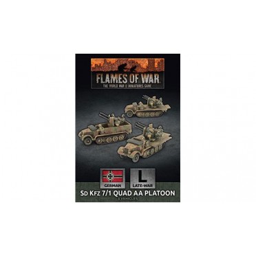 Flames of War - SdKfz 7/1 Quad AA Platoon