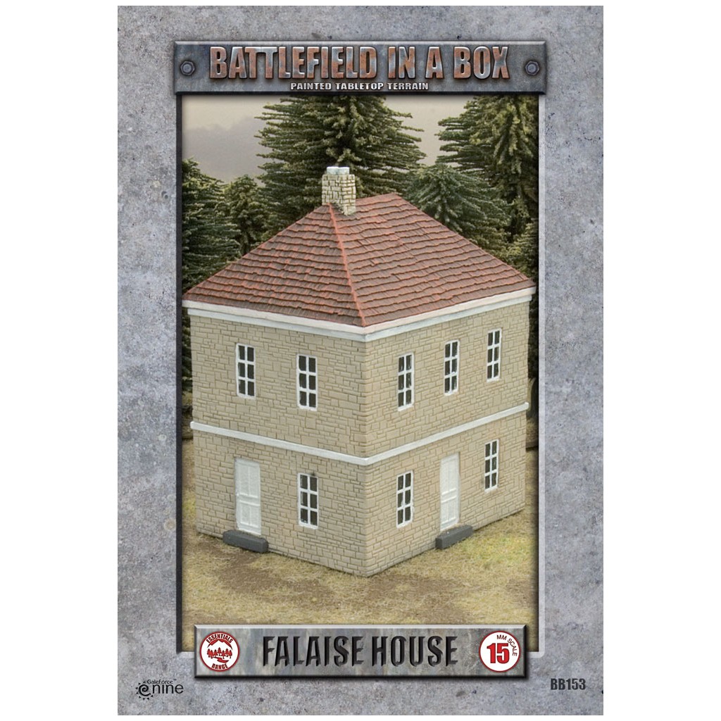 BB153 Falaise Battlefield in a Box European House Flames of War 