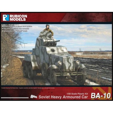 BA-10 Soviet Heavy Armoured Car