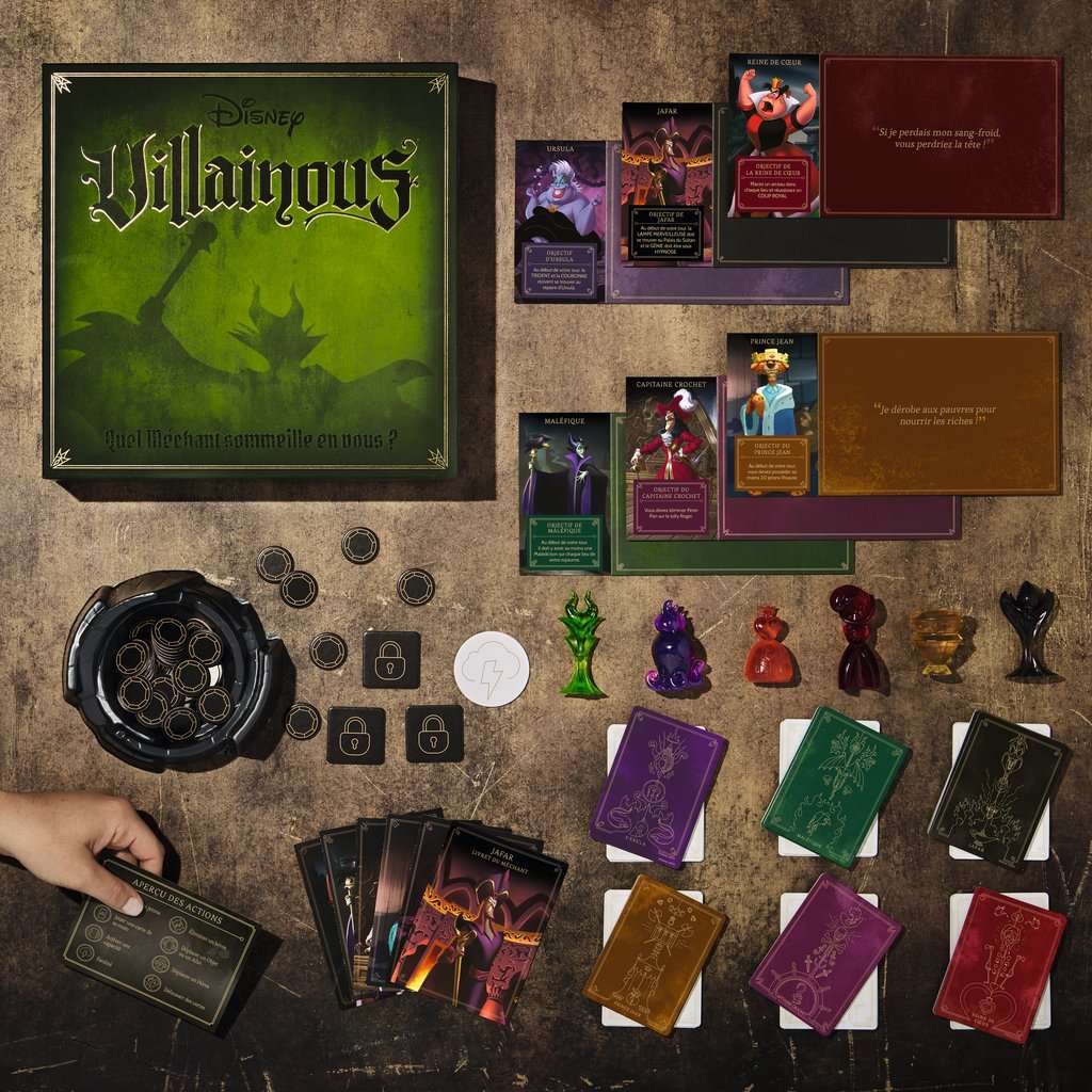 Jeu Villainous - Extension 3 : Cruellement Infects - Cadeaux Chez Guy