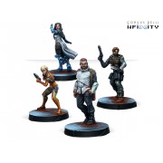 Infinity - Agents of the Human Sphere. RPG Characters Set
