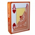 Jeu de 54 cartes Modiano format poker - Marron 1
