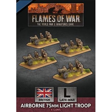 Flames of War - Airborne 75mm Light Troop