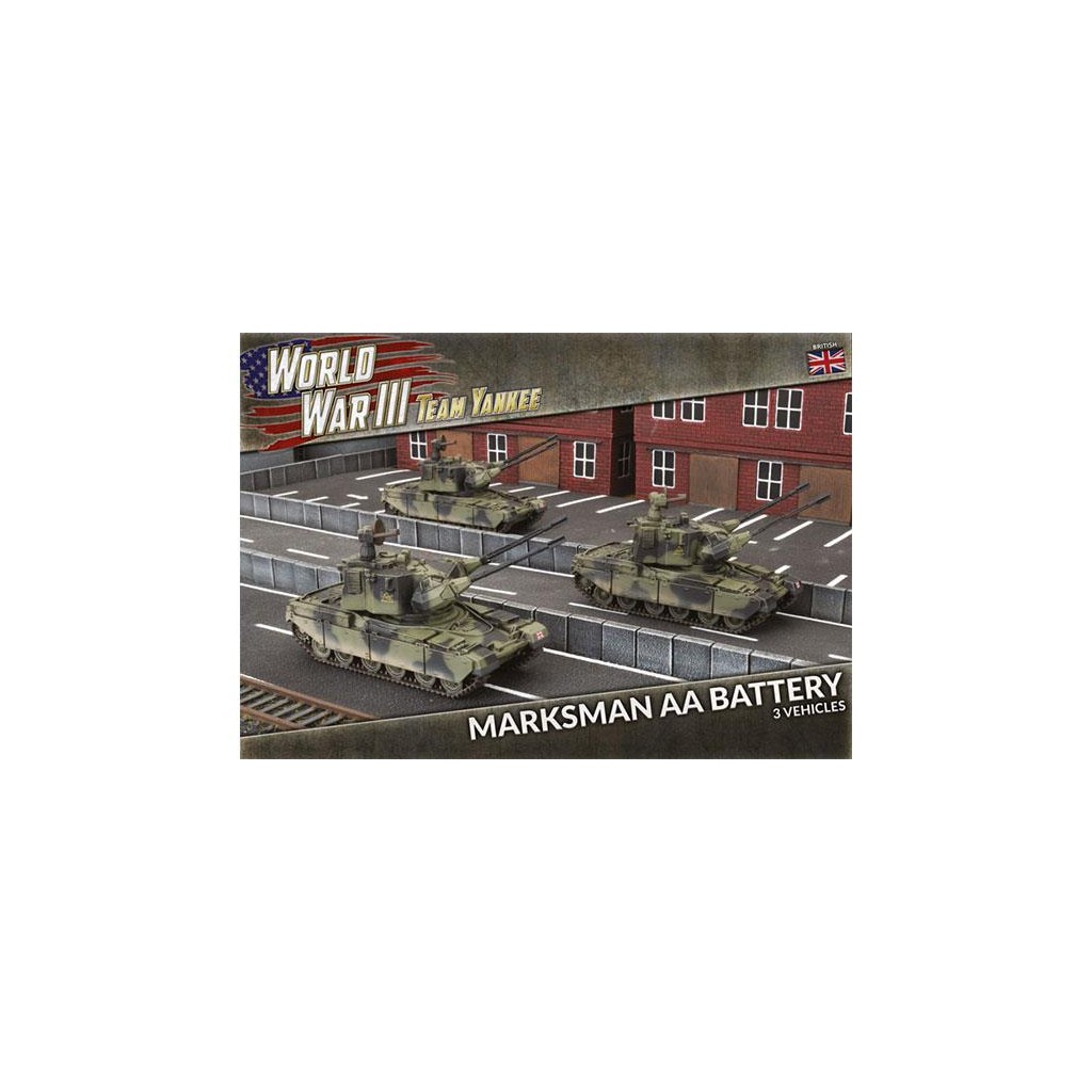 Team Yankee World War III: British Marksman AA Battery – New TBBX14