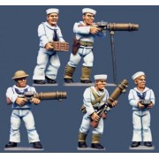 U.S. Gunboat Sailors / Lewis Gun