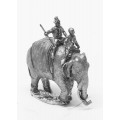 Shang or Chou Chinese: Elephant with driver and javelinman 1