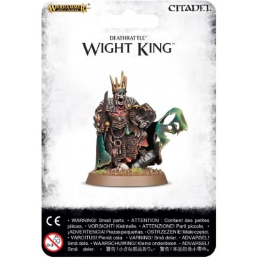 Age of Sigmar : Deathrattle - Wight King with Baleful Tomb Blade