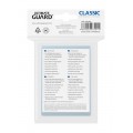 Ultimate Guard 100 Pochettes Classic Soft Sleeves 66x93 mm 2