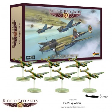 Blood Red Skies - Soviet- Petliakov Pe-2 squadron, 6 planes