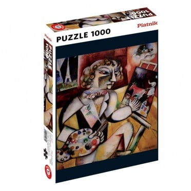 Puzzle - Chagall - Autoportrait - 1000 pièces