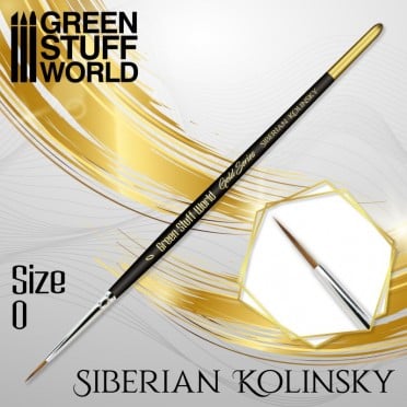 Gold Séries : Pinceau Kolinsky Sibérien - 0