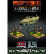 Flames of War - Armoured SS Panzergrenadier Company HQ