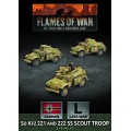 Flames of War - SdKfz 221 and 222 SS Scout Troop 0