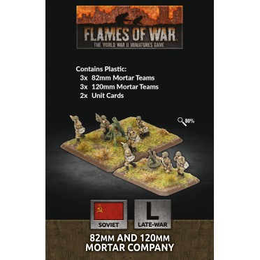 Flames of War - 82mm and 120mm Mortar Company
