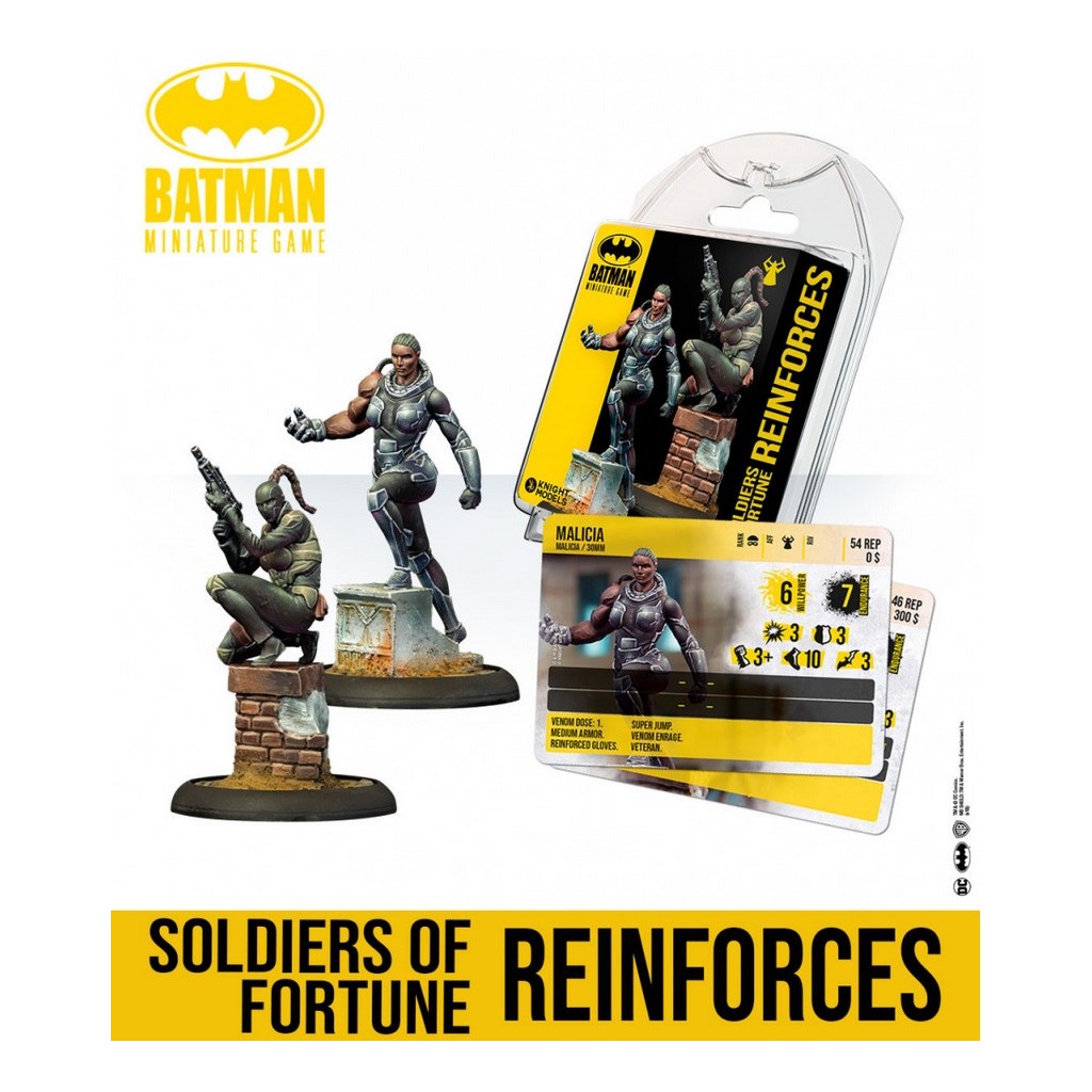 Buy Batman - Soldiers of Fortune Reinforces - Miniatures games - Knight  Models