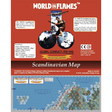 World in Flames Collector's Edition - Scandinavian Map