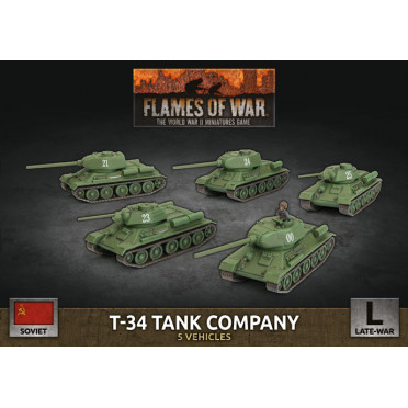 Flames of War - T-34 Tank Company