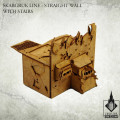 Skargruk Line - Straight Wall with Stairs 2